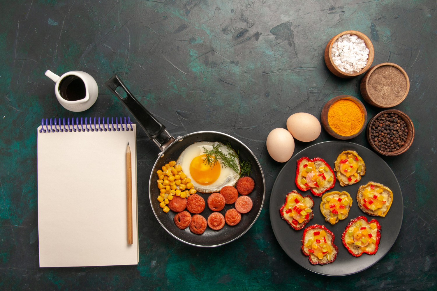 Easy egg recipes protein-rich breakfast skillet eggs