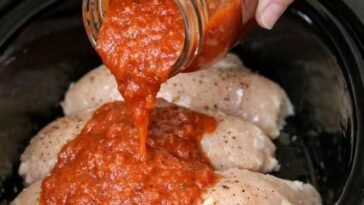 Chicken Parmesan-Style – Slow Cooker