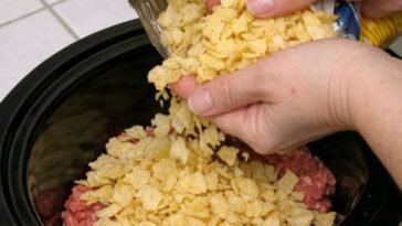 Depression Era Chip Mash-Slow Cooker