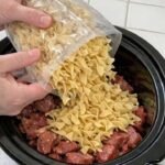 Egg Noodle Beef Casserole – Slow Cooker