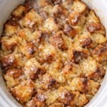 Irish Cream Bread Pudding – Slow Cooker