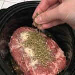 Marjoram Beef with Onion Gravy-Slow Cooker