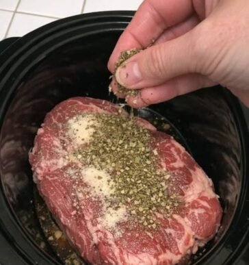 Marjoram Beef with Onion Gravy-Slow Cooker