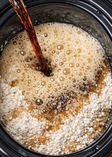 Root Beer Chocolate Pudding Cake-Slow Cooker