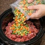 Slow Cooker Amish Beef Pot Pie