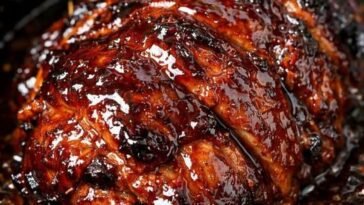 Slow Cooker Glazed Beef