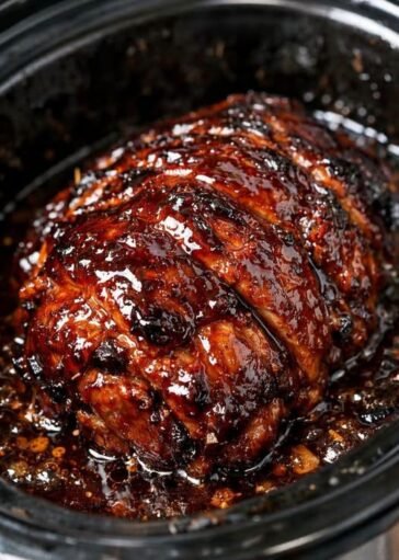 Slow Cooker Glazed Beef