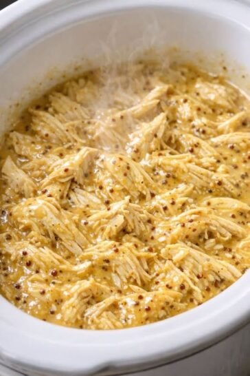 Slow Cooker Honey Mustard Chicken