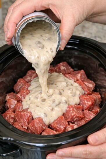 Slow Cooker Smothered Beef