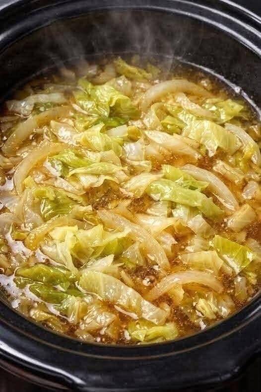 Slow Cooker Cabbage Soup Recipe