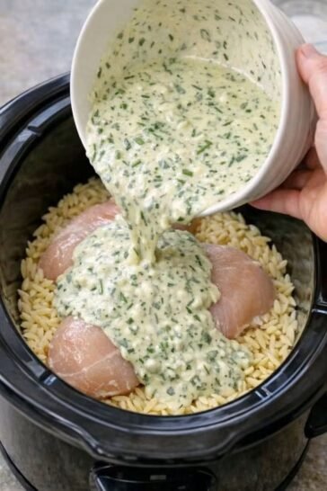 Spring Herb Chicken Orzo