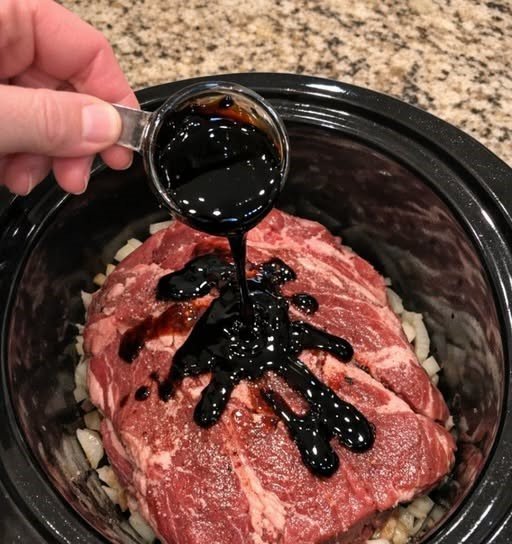 Sweet Molasses Beef Roast - Slow Cooker