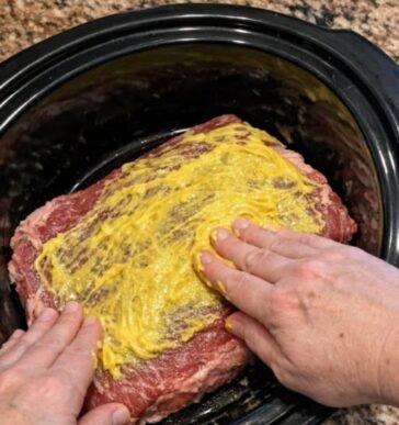 Slow Cooker Amish Mustard Beef