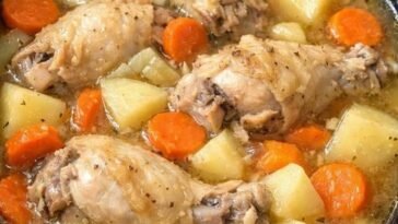 Slow Cooker Chicken and Vegetable Stew