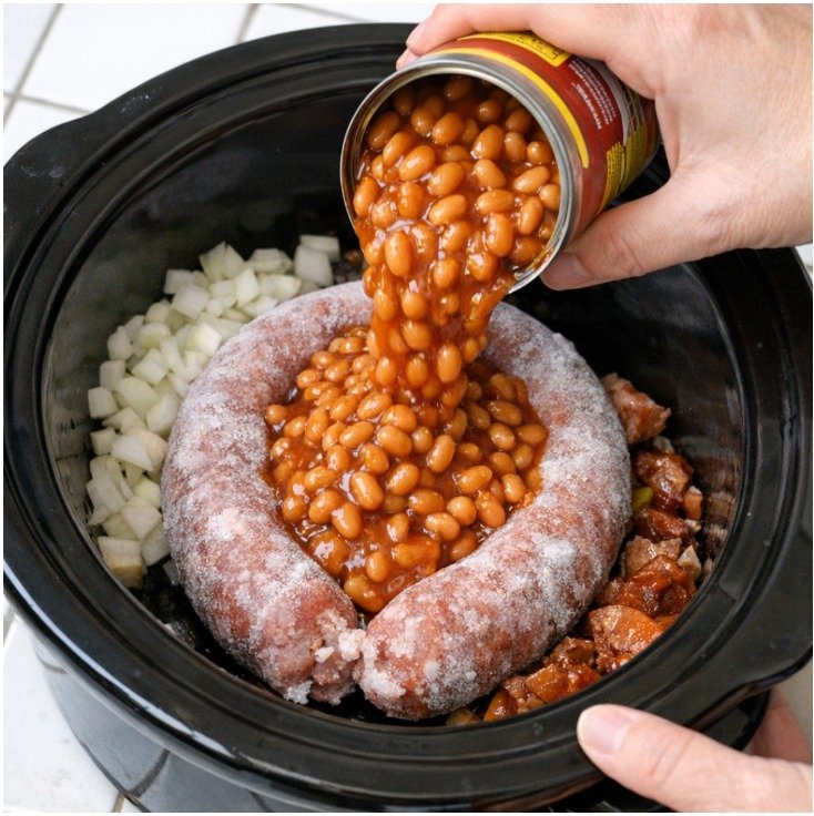 Slow Cooker Depression Era Labor Day Beans