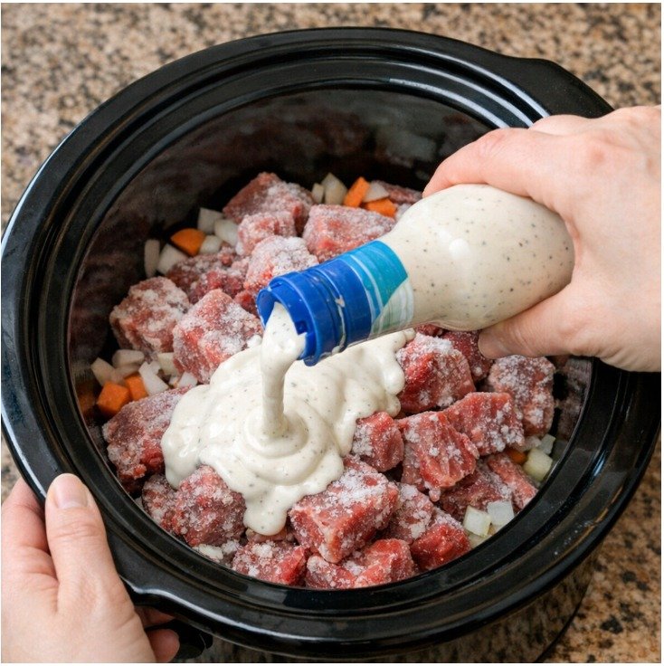 Slow Cooker Ranch Beef Stew