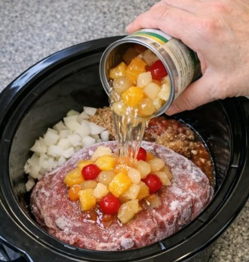 Slow Cooker Sweet & Savory Steak