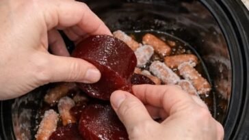 Sweet & Tangy Slow Cooker Beef Franks